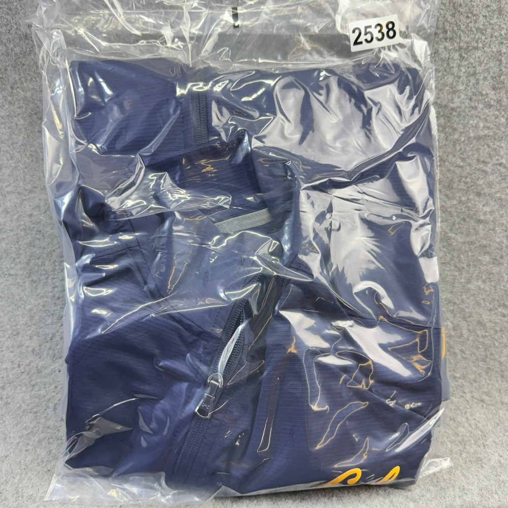Under Armour Men's Full Zip Jacket Navy Cal Golden Bears Loose Fit XXL 2XL Light - Picture 9 of 9